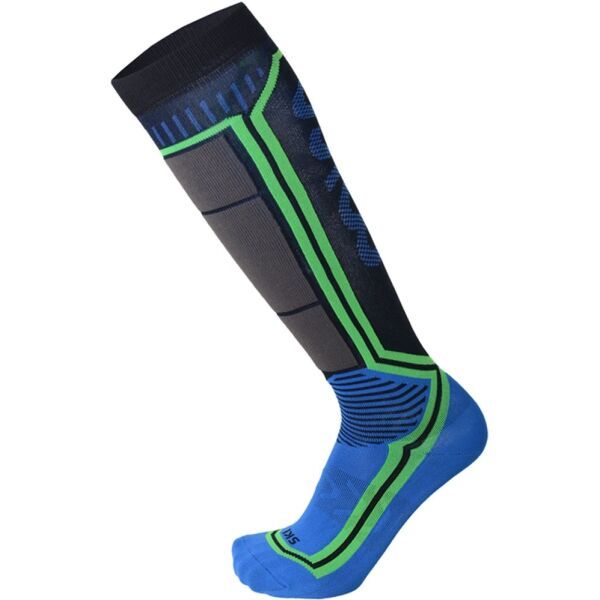 Mico Mico CALZA SKI LIGHT ODOR ZERO X-STATIC Високи чорапи за ски, черно, размер 38-40