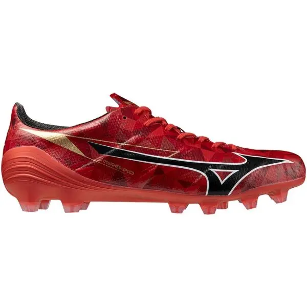 Mizuno Mizuno ALPHA II ELITE FG Мъжки бутонки, червено, размер 42.5
