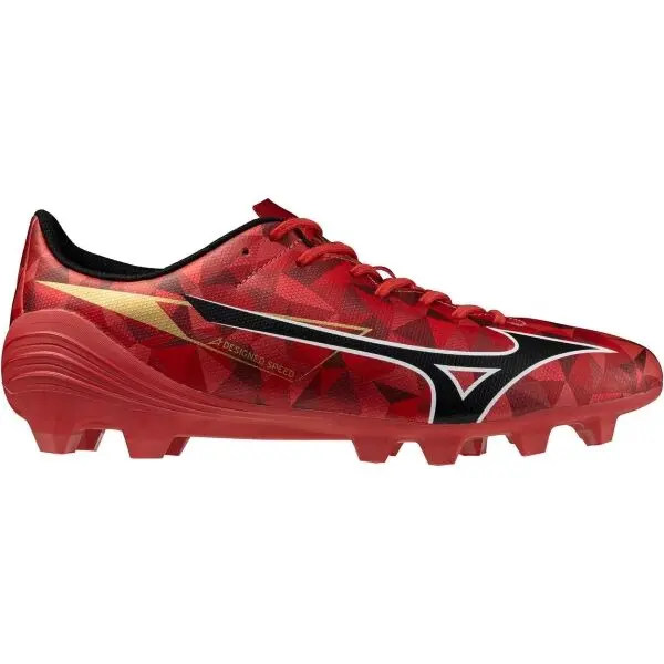 Mizuno Mizuno ALPHA II SELECT FG Мъжки бутонки, червено, размер 46