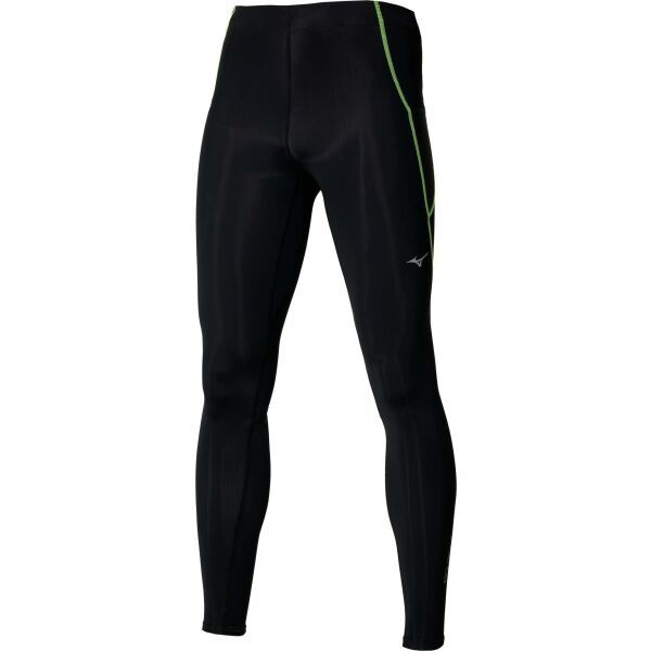 Mizuno Mizuno BG3000 LONG TIGHT Мъжки клин за бягане, черно, размер