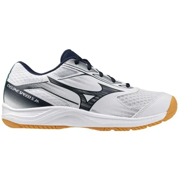 Mizuno Mizuno CYCLONE SPEED 5 JR Младежки обувки за спорт в зала, бяло, размер 38.5
