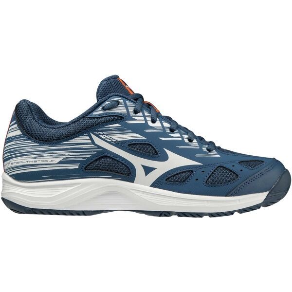 Mizuno Mizuno STEALTH STAR JUNIOR Детски обувки за зала, тъмносин, размер 36.5
