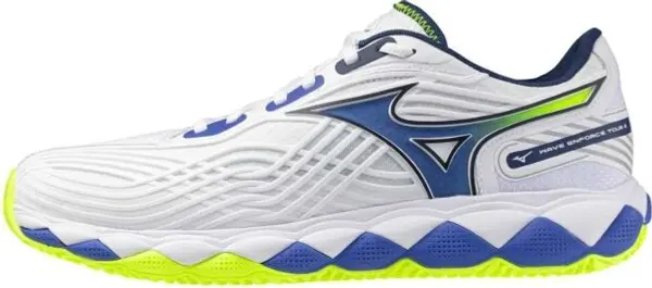 Mizuno Mizuno WAVE ENFORCE COURT CC W Мъжки обувки за тенис, бяло, размер 43