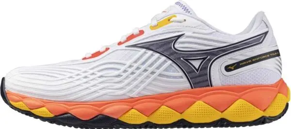 Mizuno Mizuno WAVE ENFORCE TOUR 2 CC Мъжки обувки за тенис, бяло, размер 47