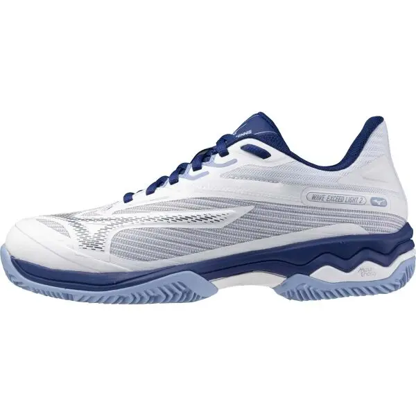 Mizuno Mizuno WAVE EXCEED LIGHT 2 CC W Дамски обувки за тенис, бяло, размер 37