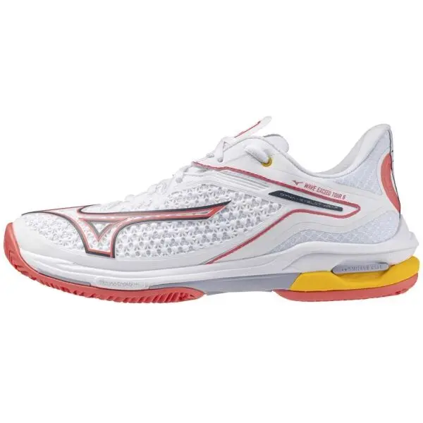 Mizuno Mizuno WAVE EXCEED TOUR 6 CC W Дамски обувки за тенис, бяло, размер 40.5