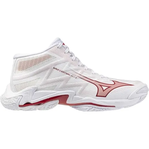 Mizuno Mizuno WAVE LIGHTING ELITE MID W Дамски волейболни обувки, бяло, размер 36.5