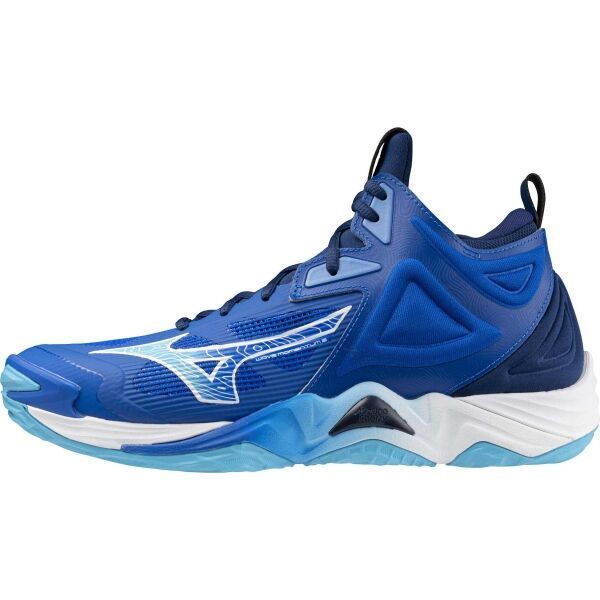 Mizuno Mizuno WAVE MOMENTUM 3 MID Мъжки волейболни обувки, синьо, размер 44.5