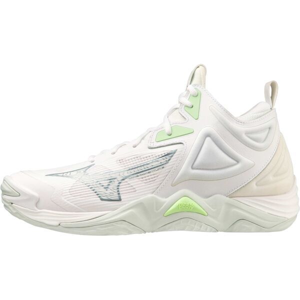 Mizuno Mizuno WAVE MOMENTUM 3 MID W Дамски обувки за спорт в зала, бяло, размер 36.5