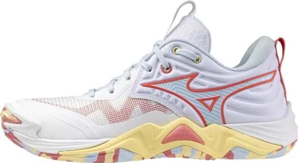 Mizuno Mizuno WAVE MOMENTUM ELITE Дамски волейболни обувки, бяло, размер 38