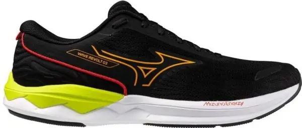Mizuno Mizuno WAVE REVOLT 3 Мъжки маратонки за бягане, черно, размер 44.5