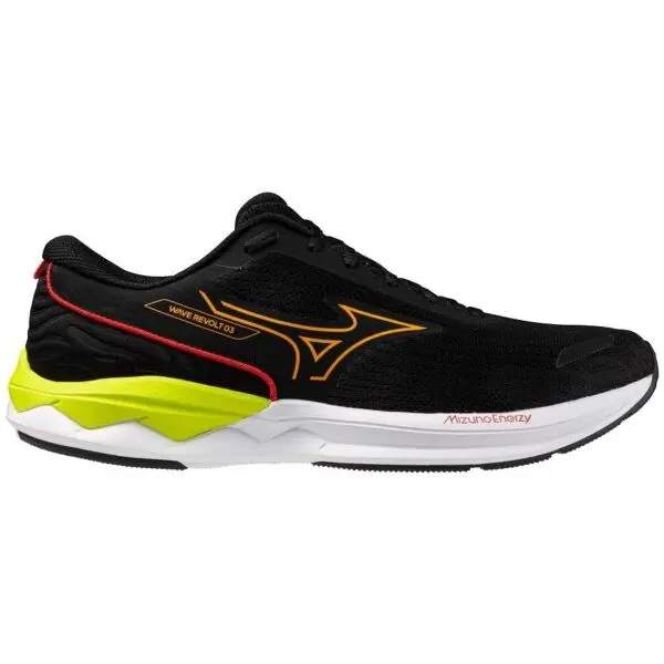 Mizuno Mizuno WAVE REVOLT 3 Мъжки маратонки за бягане, черно, размер 45