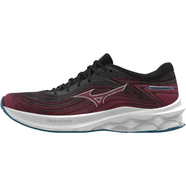 Mizuno Mizuno WAVE SKYRISE 5 Мъжки маратонки за бягане, винен, размер 45