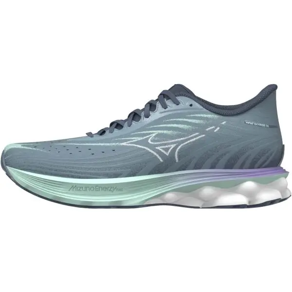 Mizuno Mizuno WAVE SKYRISE 6 W Дамски обувки за бягане, светло-зелено, размер 38.5
