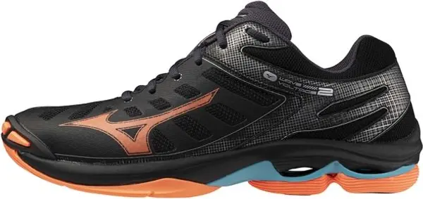 Mizuno Mizuno WAVE VOLTAGE 2 Мъжки волейболни обувки, черно, размер 44