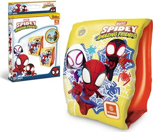 MONDO MONDO SPIDEY Детски ръкавели за плуване, жълто, размер