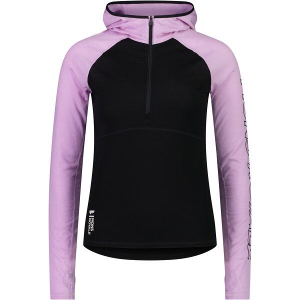 MONS ROYALE MONS ROYALE BELLA TECH Дамска функционална тениска от мерино, розово, размер