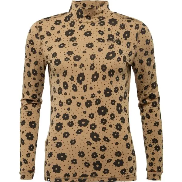 MONS ROYALE MONS ROYALE CASCADE Дамска безшевна термо тениска, кафяво, размер