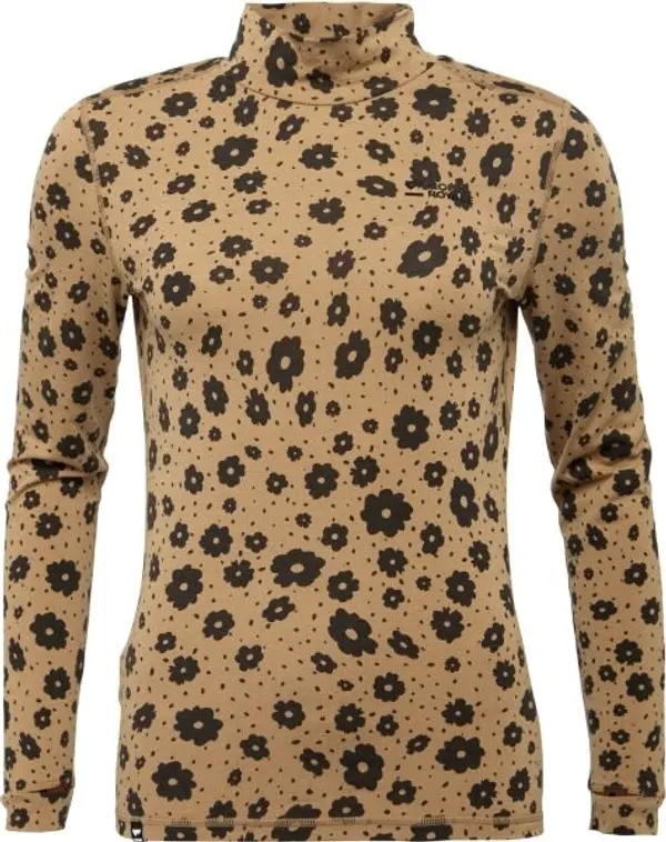 MONS ROYALE MONS ROYALE CASCADE Дамска безшевна термо тениска, кафяво, размер