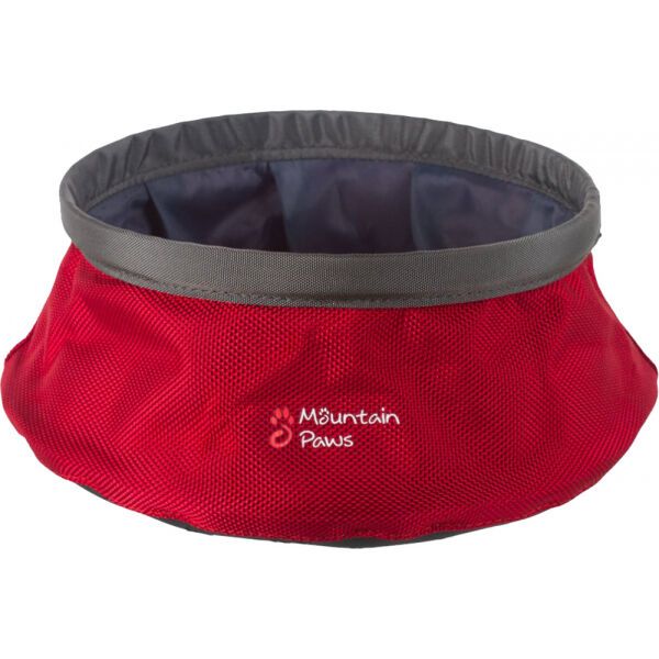 MOUNTAINPAWS MOUNTAINPAWS LARGE DOG WATER BOWL Сгъваема купа за кучета, червено, размер