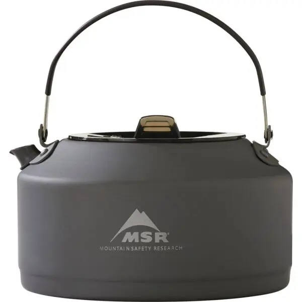 MSR MSR PIKA 1L TEAPOT Ултралека алуминиева кана, тъмносиво, размер