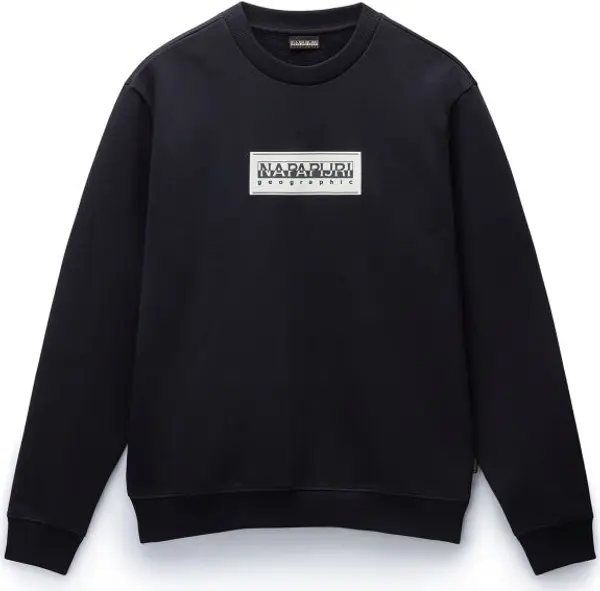 Napapijri Napapijri B-BOX LOGO Мъжки суитшърт, черно, размер