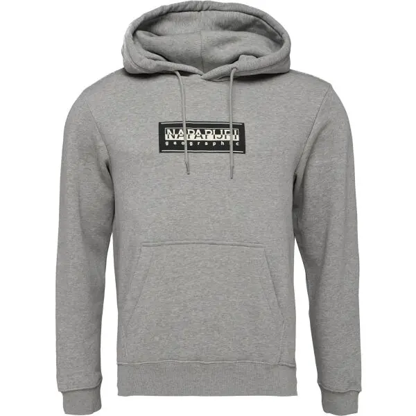 Napapijri Napapijri B-BOX LOGO Мъжки суитшърт, сиво, размер XXXL