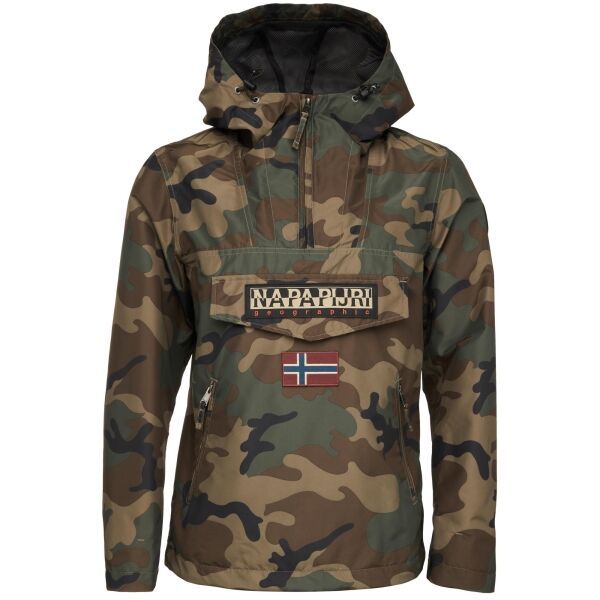 Napapijri Napapijri RAINFOREST S PRINT Мъжко яке, khaki, размер