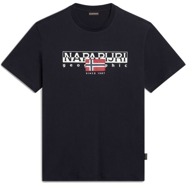 Napapijri Napapijri S-AYLMER Мъжка тениска, черно, размер