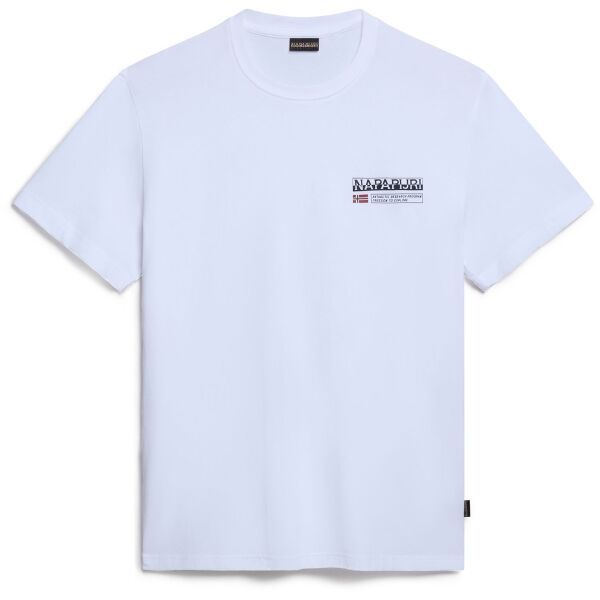 Napapijri Napapijri S-KASBA Мъжка тениска, бяло, размер