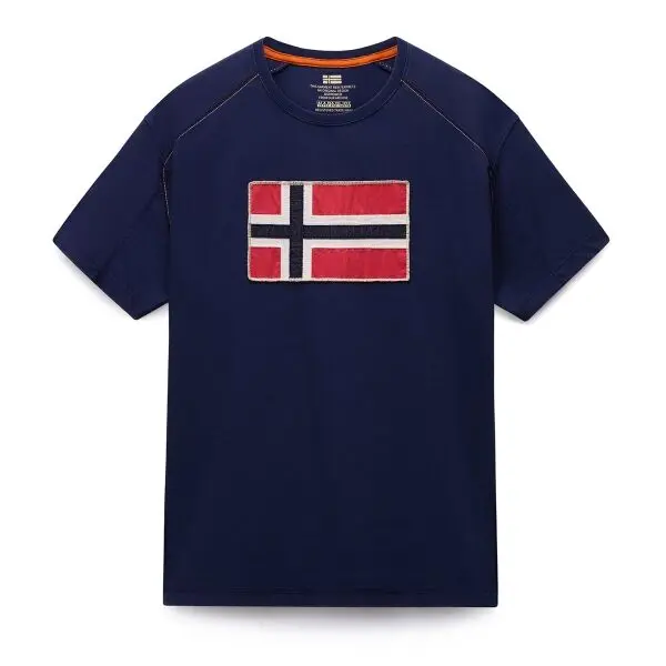 Napapijri Napapijri S-REFLECT SS NAVAL ACADE B2Q Мъжка тениска, тъмносин, размер