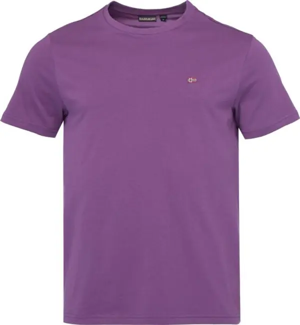 Napapijri Napapijri SALIS SS SUM BLUE JASPER Мъжка тениска, лилаво, размер XXXL