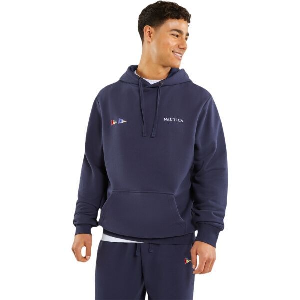 NAUTICA NAUTICA DEMETER Мъжки суитшърт, тъмносин, размер