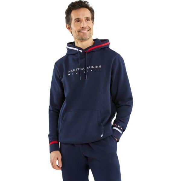 NAUTICA NAUTICA GARRICK Мъжки суитшърт, тъмносин, размер