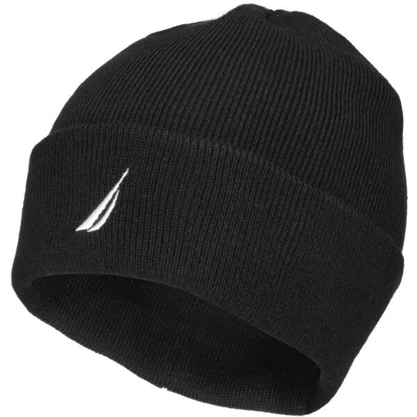 NAUTICA NAUTICA GERRO BEANIE Мъжка зимна шапка, черно, размер