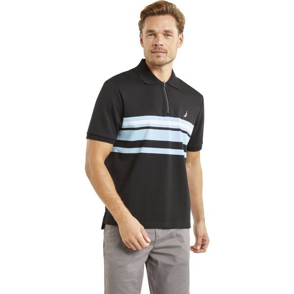 NAUTICA NAUTICA PRINCETON Мъжка тениска, черно, размер