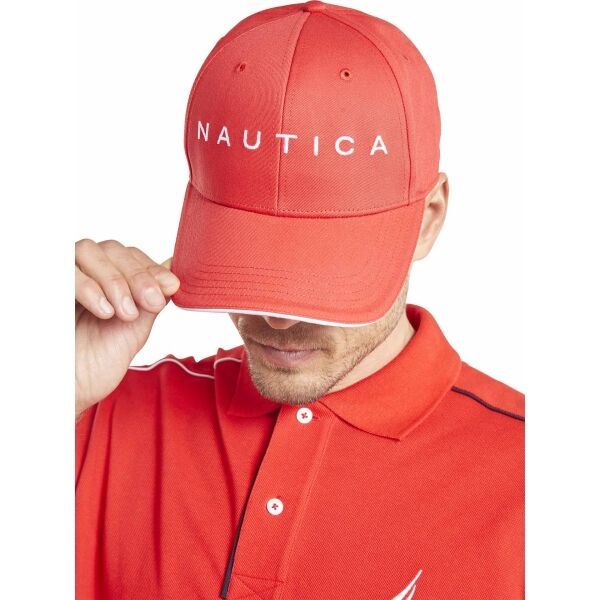 NAUTICA NAUTICA ROBSON SNAPBACK Мъжка бейзболна шапка, червено, размер