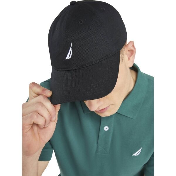 NAUTICA NAUTICA RUCK STRAPBACK Мъжка шапка с козирка, черно, размер