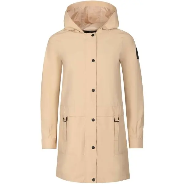 NAX NAX ARESA Дамско яке с качулка, бежово, размер