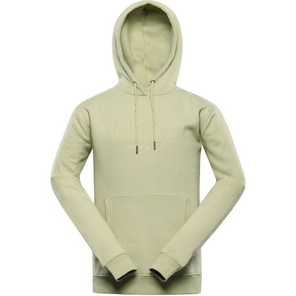 NAX NAX AZER Мъжки суитшърт, светло-зелено, размер