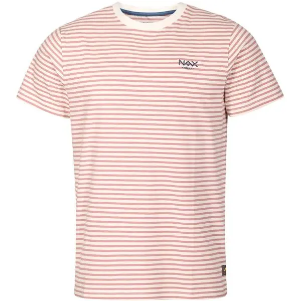 NAX NAX CESEF Мъжка памучна тениска, розово, размер
