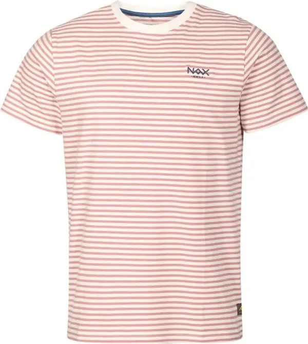 NAX NAX CESEF Мъжка памучна тениска, розово, размер