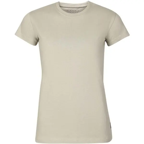 NAX NAX DOLLA Дамска памучна тениска, бежово, размер