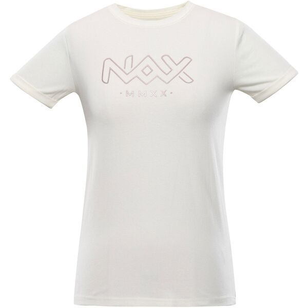 NAX NAX EMIRA Дамска тениска, бяло, размер