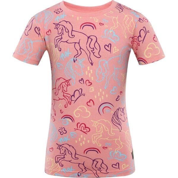 NAX NAX ERDO Детска тениска, розово, размер