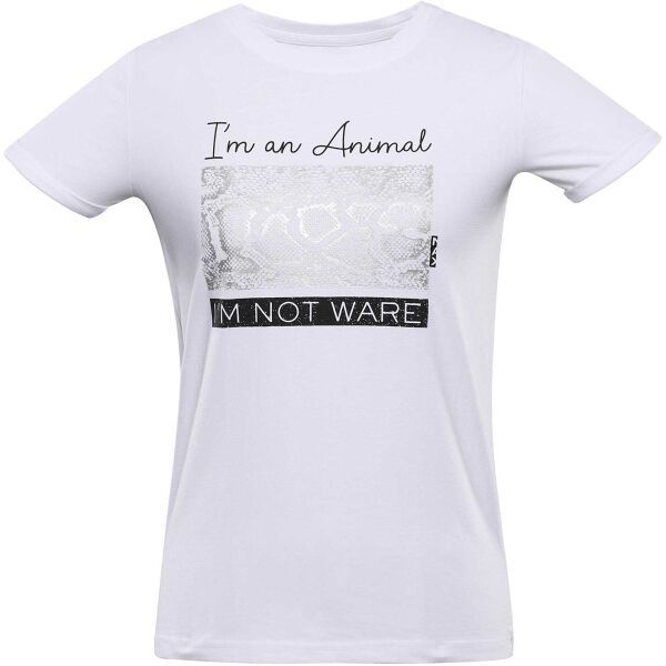 NAX NAX GAMMA Дамска тениска, бяло, размер