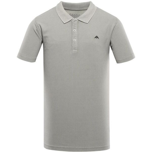 NAX NAX GERM Мъжка поло тениска, сиво, размер