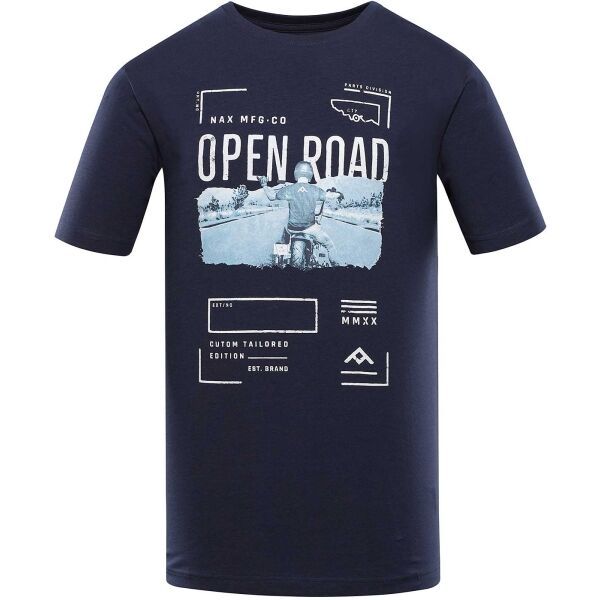 NAX NAX GORET Мъжка тениска, тъмносин, размер