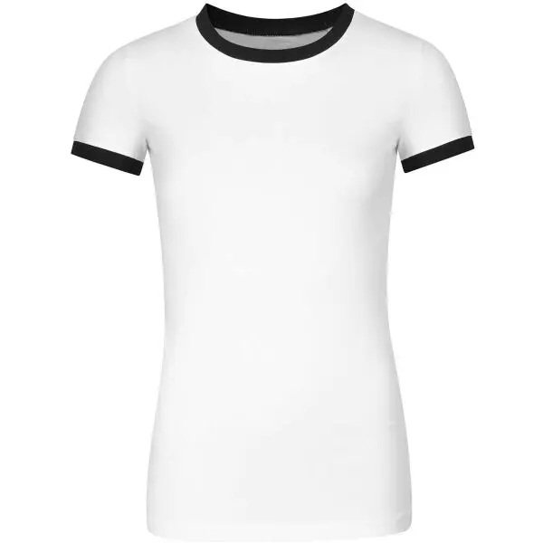 NAX NAX GRELO Дамска памучна тениска, бяло, размер