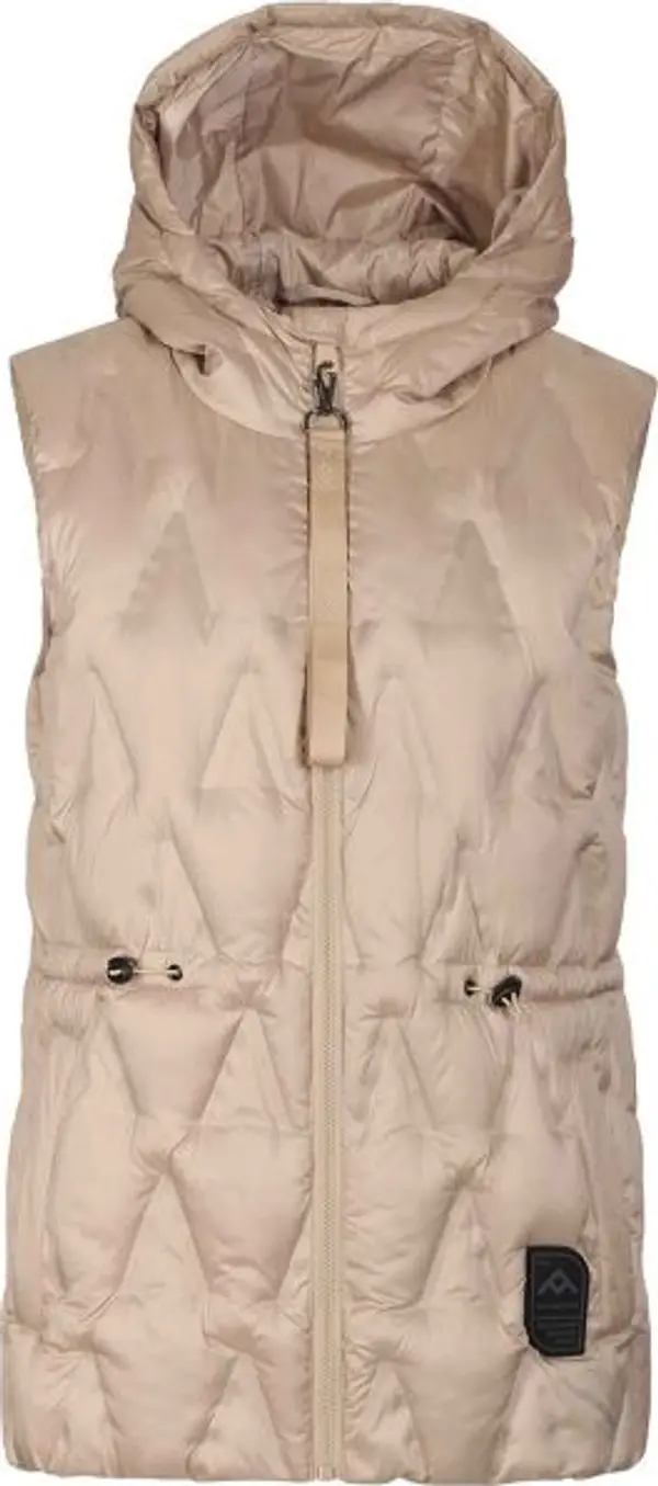 NAX NAX KERTA Дамски подплатен елек, оранжево, размер